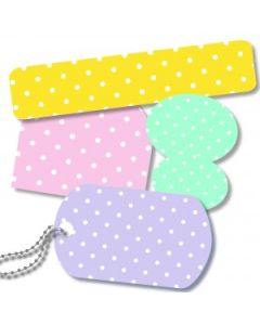 Slimline Labels 5cm x 0.7cm